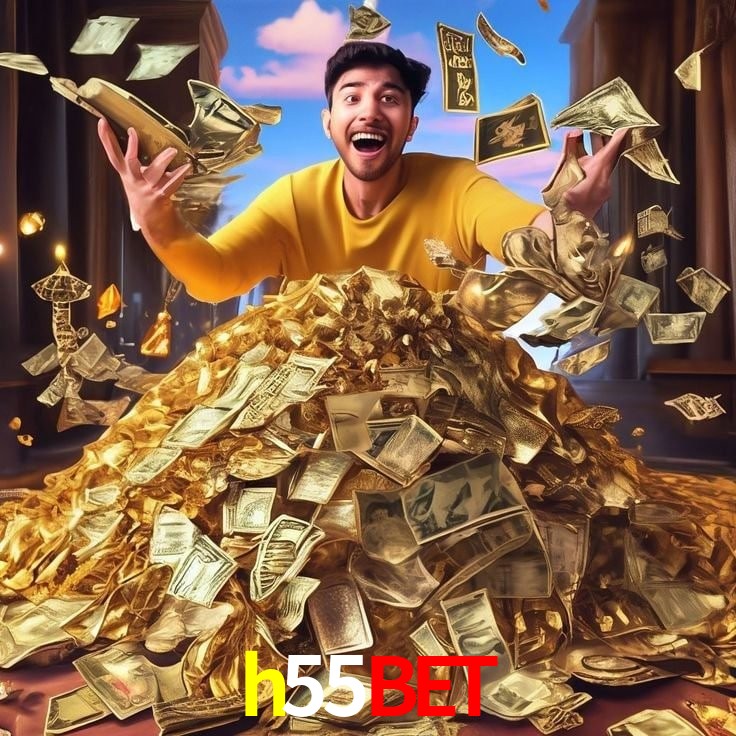 Interface do App h55bet